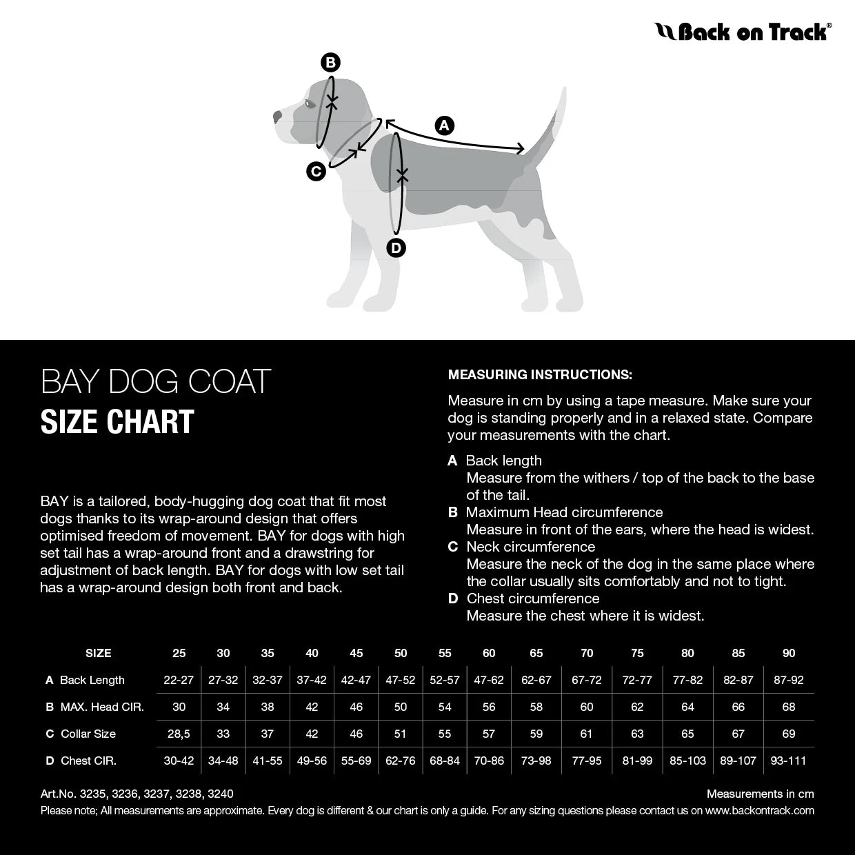 BoT BAY - koiran verkkotakki