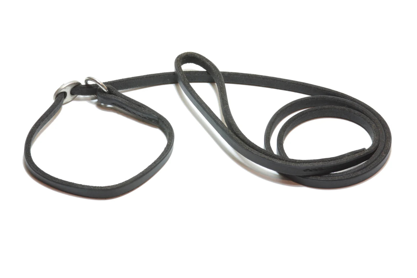 Nahkainen noutajahihna stopperilla