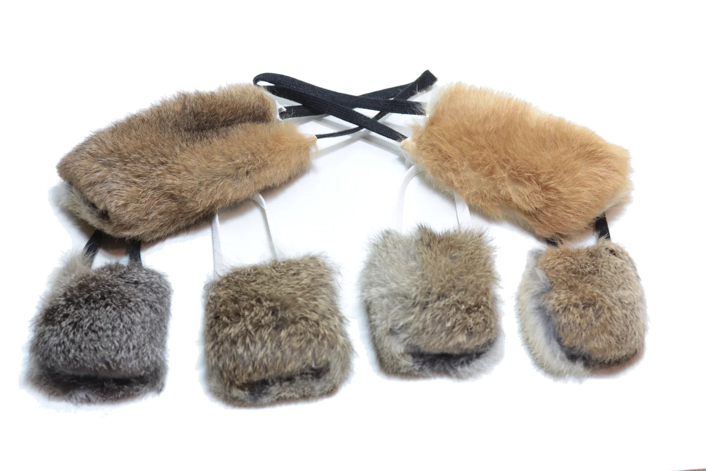 Rabbit Fur Motivator with Squeak