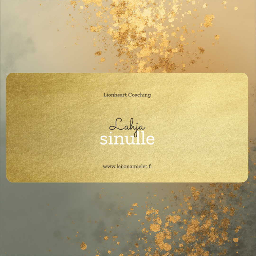 Lahjakortti - fyysinen