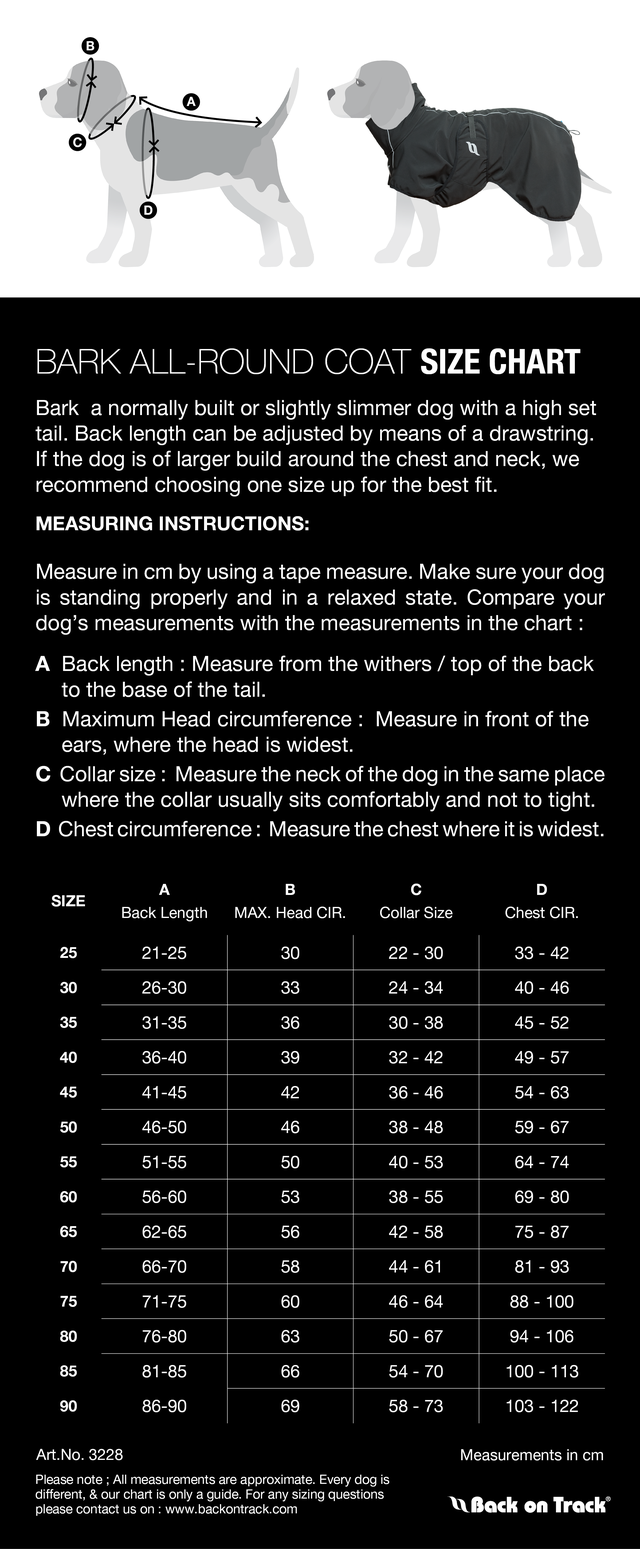 BoT Bark koirantakki