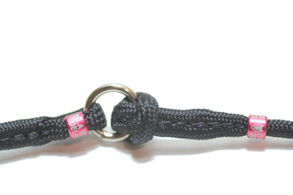 Pyöreä nylonhihna - 3,5mm | pistoolilukko tai loop