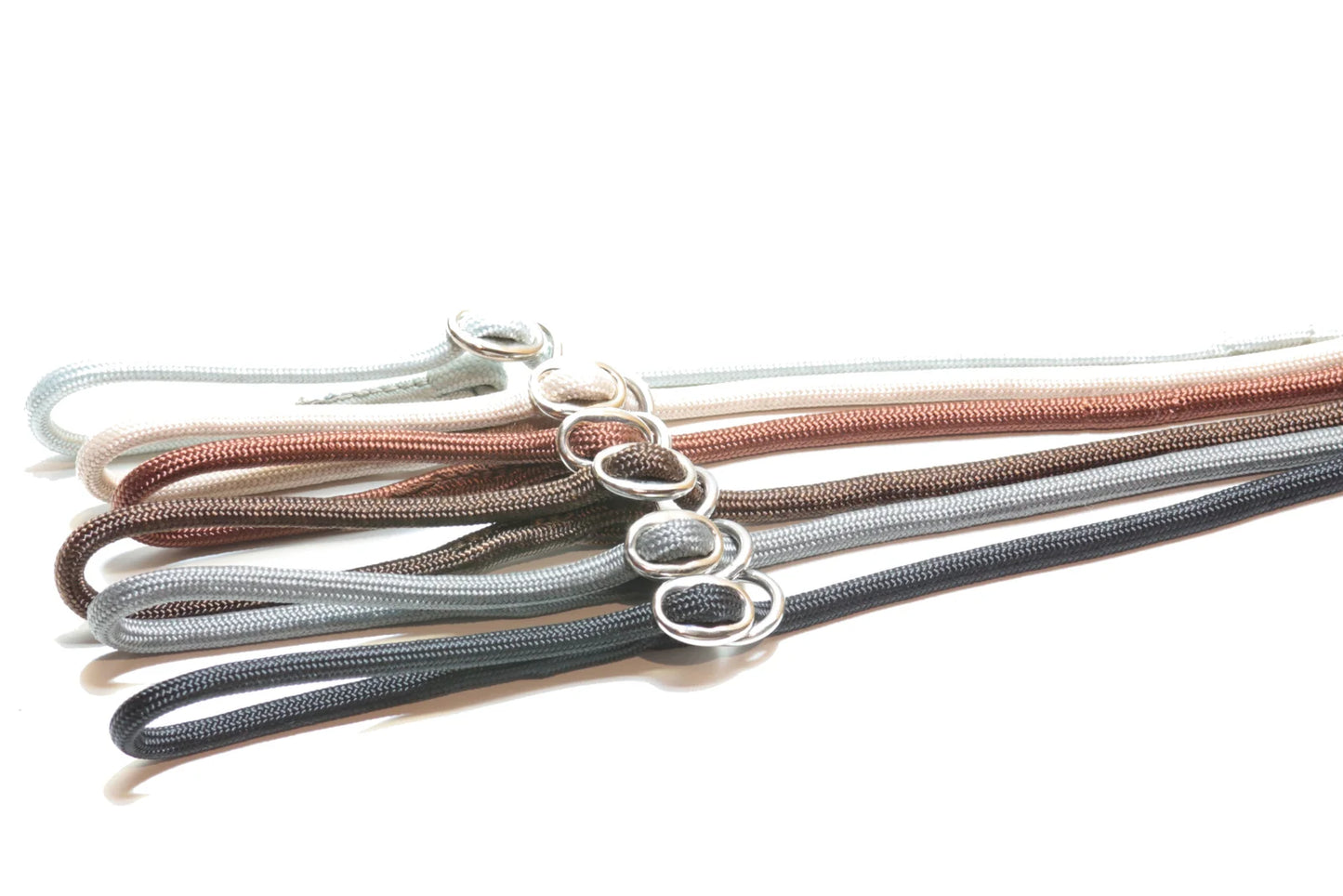 Premium pyöreä nylonhihna stopperilla – 6 mm (160 cm)