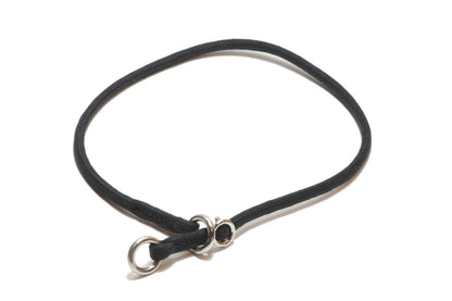 Puuvillainen kokokiristävä kaulain stopparilla - 4,5mm