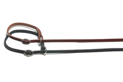 Nahkainen noutajahihna stopperilla