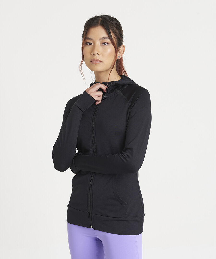 Cool Contrast Zoodie - tekninen vetoketjuhuppari