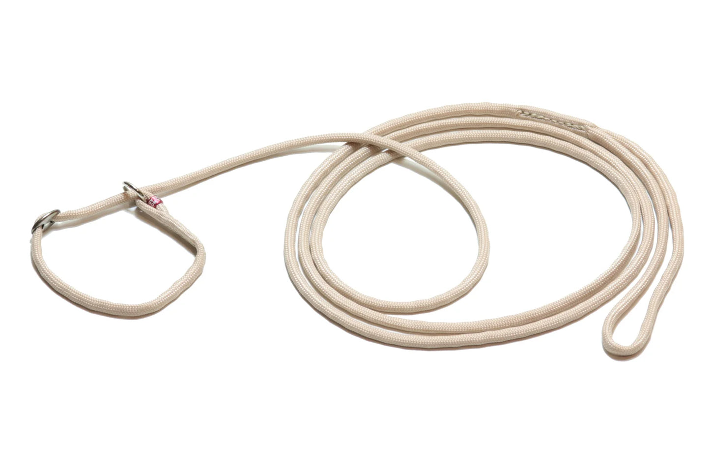 Pyöreä nylonhihna renkaalla ja stopperilla – 3,5 mm (160 cm)