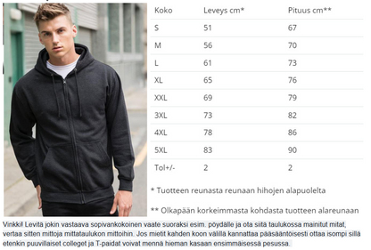 Zoodie vetoketjuhuppari