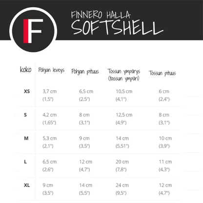 FINNERO Halla Softshell tossut