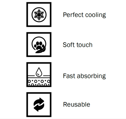 Tauro Pro Line kuivaava viilennyspyyhe